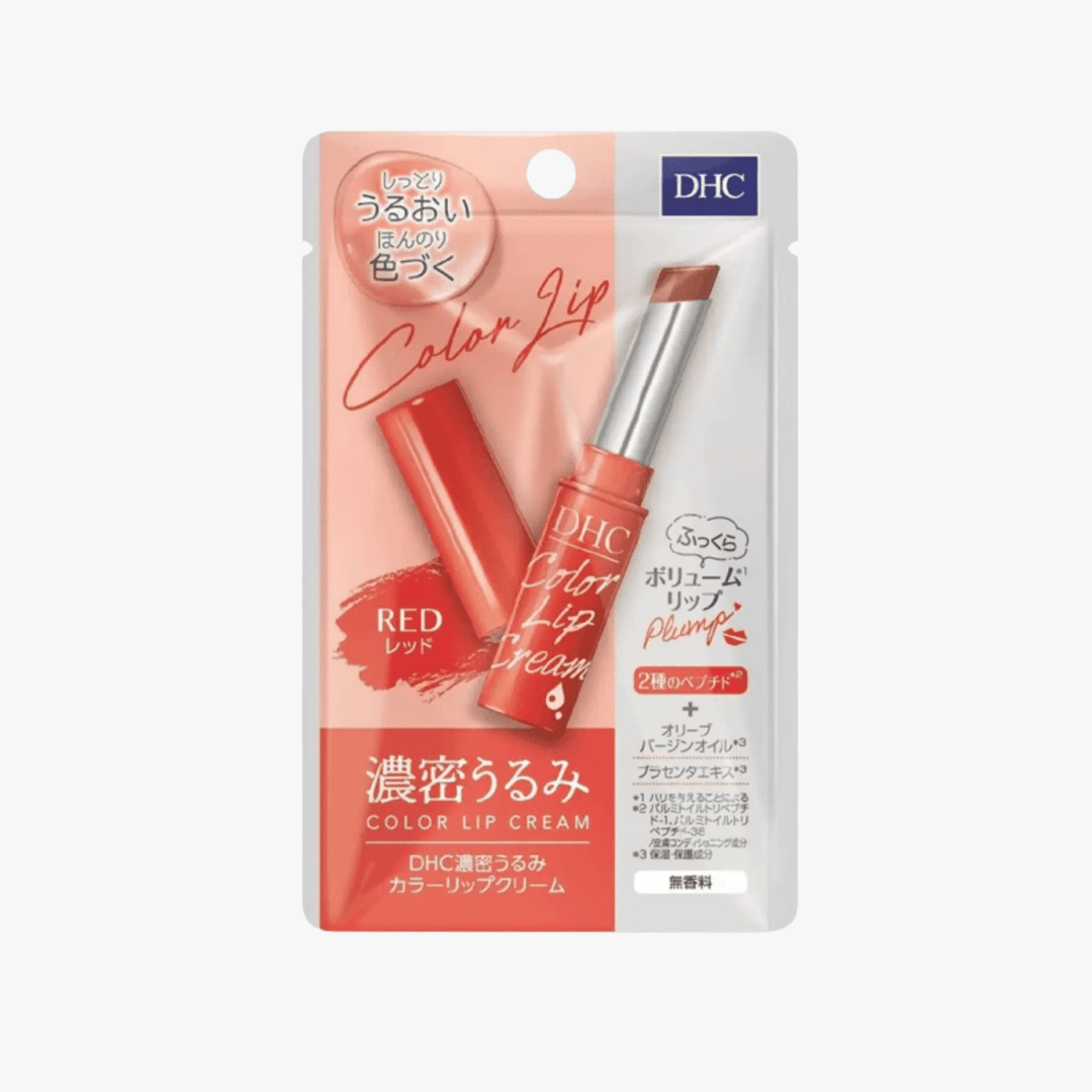 DHC Moisturizing Tinted Lip Balm Olive Oil Beeswax 1.5g Lip Treatment 1