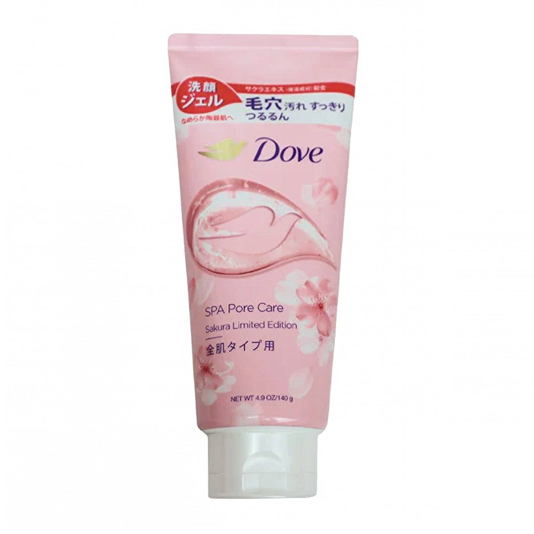 DOVE Spa Pore Care Facial Cleansing Gel Sakura Limited Edition 140g