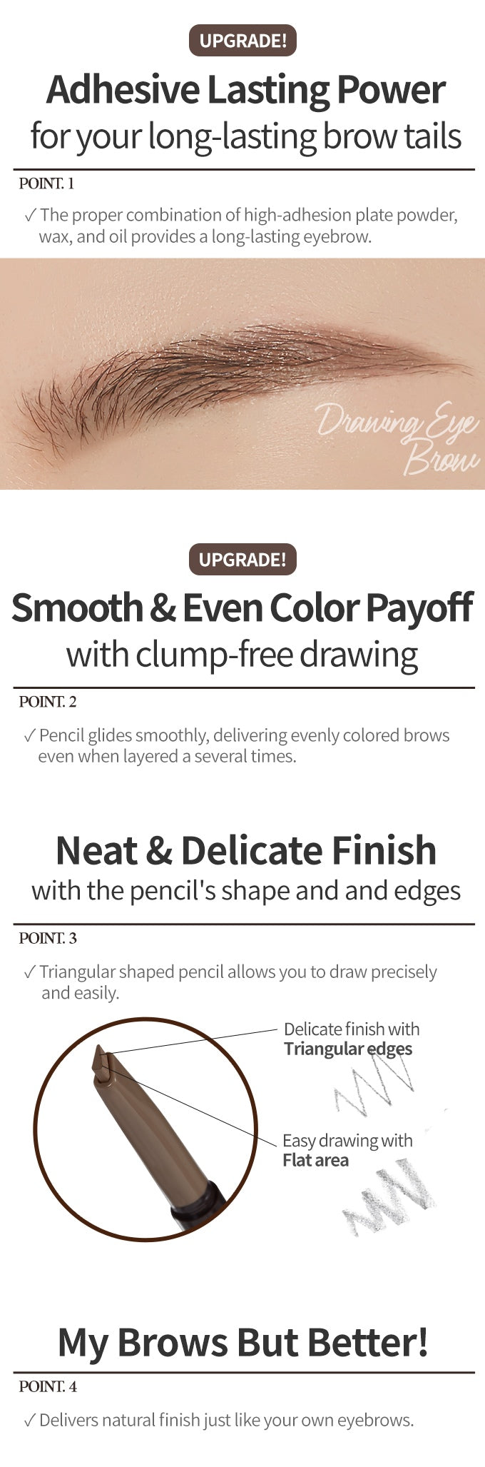 Etude House Drawing Eye Brow Triangular Pencil 025g