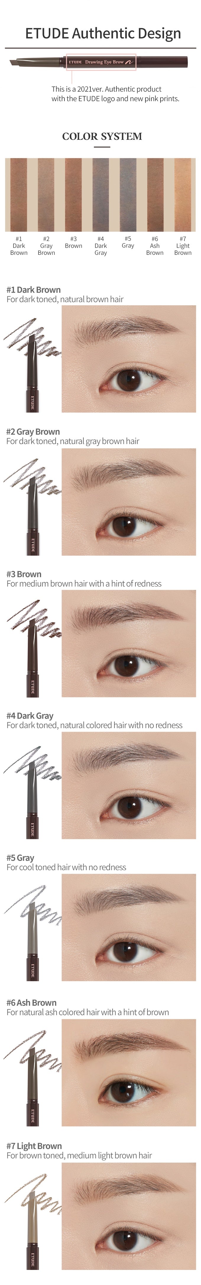 Etude House Drawing Eye Brow Triangular Pencil 025g