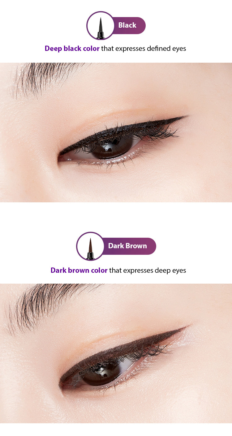 MISSHA Ultra Powerproof Thin Pen Liner Long-Lasting Smudge-Proof 04g MAKEUP, Eyes, Eyeliner, Korean Eyeliner, Smudge-Proof Liner, Long-Lasting Eye Makeup, Precision Liquid Eyeliner, K-Beauty Eye Definition, Fine-Tip Eyeliner, Water-Resistant Liner