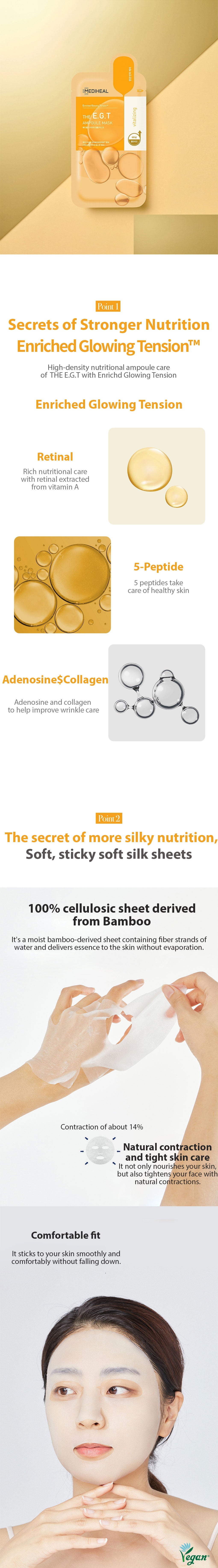 Mediheal The EGT Nourishing Ampoule Mask 24g