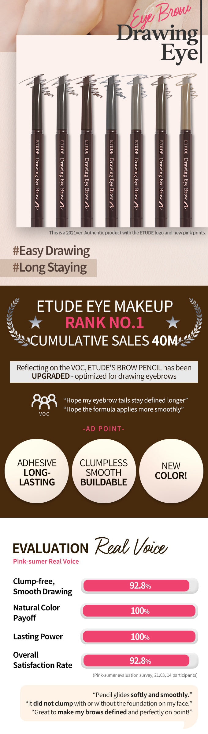 Etude House Drawing Eye Brow Triangular Pencil 025g