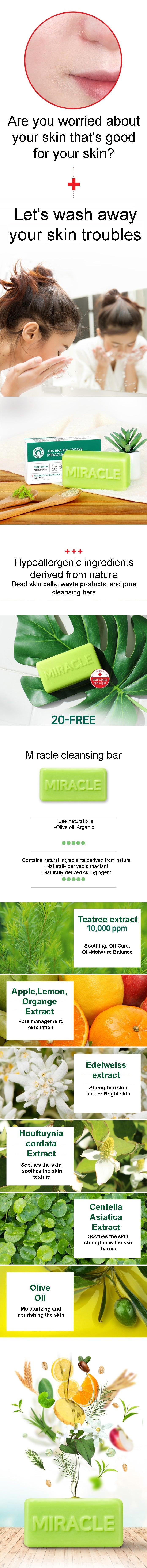 SOME BY MI AHA BHA PHA Cleansing Bar 106g