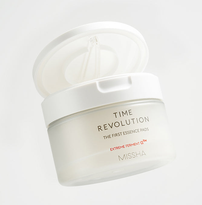 MISSHA Time Revolution The First Essence Pad Texture Hydration 250ml (75pads) SKIN CARE, Treatments, Serum & Essence, Korean Essence Pad, Hydrating Toner Pad, Gentle Exfoliator, Skin Texture Refinement, Niacinamide Skincare, Yeast Ferment Essence, K-Beauty Mask Pads