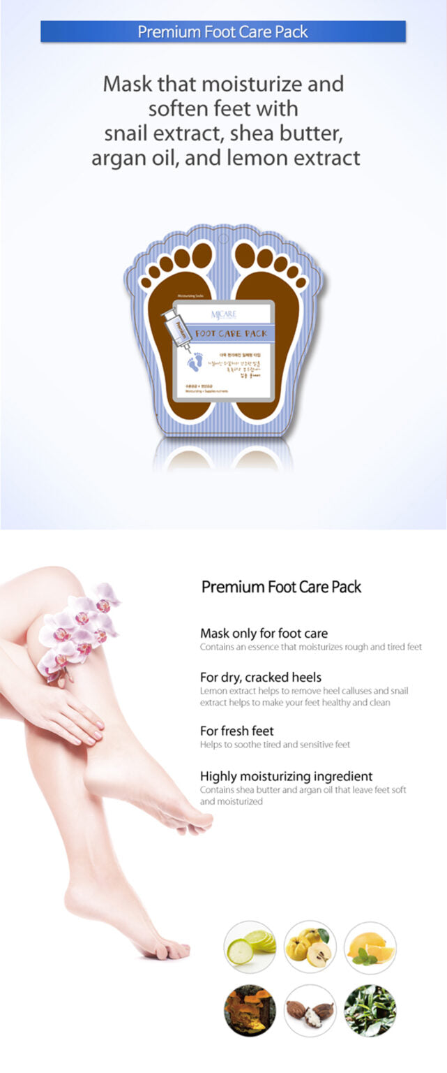 MIJIN Foot Care Pack Intensive Moisturization 20g