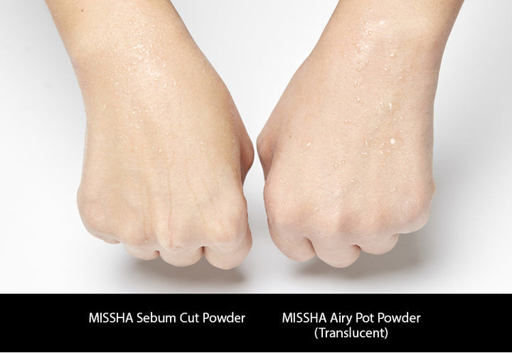 MISSHA Airy Pot Powder Translucent Sebum Control 9g Missha Airy Pot Powder, K-Beauty Setting Powder, Sebum Control, Translucent Face Powder, Mattifying Makeup, Korean Base Makeup, Oil Absorbing Powder