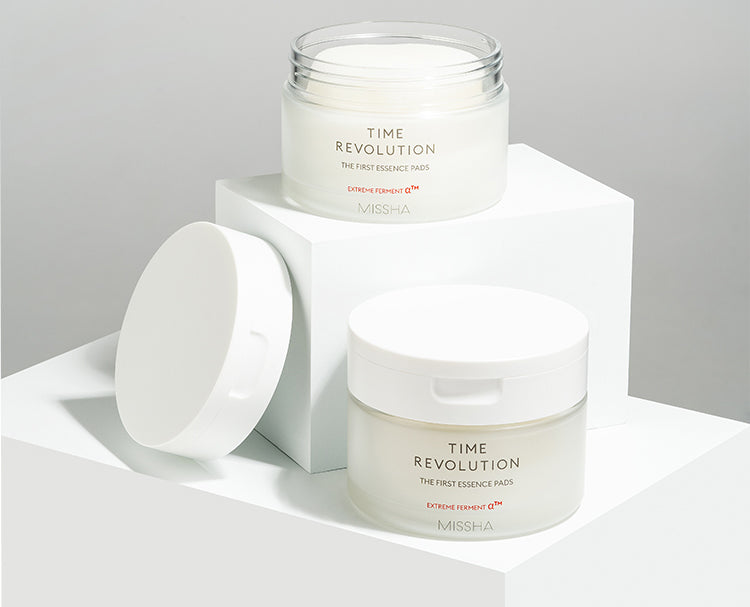 MISSHA Time Revolution The First Essence Pad Texture Hydration 250ml (75pads) SKIN CARE, Treatments, Serum & Essence, Korean Essence Pad, Hydrating Toner Pad, Gentle Exfoliator, Skin Texture Refinement, Niacinamide Skincare, Yeast Ferment Essence, K-Beauty Mask Pads
