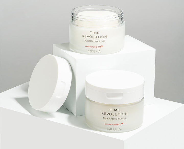 MISSHA Time Revolution The First Essence Pad Texture Hydration 250ml (75pads) SKIN CARE, Treatments, Serum & Essence, Korean Essence Pad, Hydrating Toner Pad, Gentle Exfoliator, Skin Texture Refinement, Niacinamide Skincare, Yeast Ferment Essence, K-Beauty Mask Pads