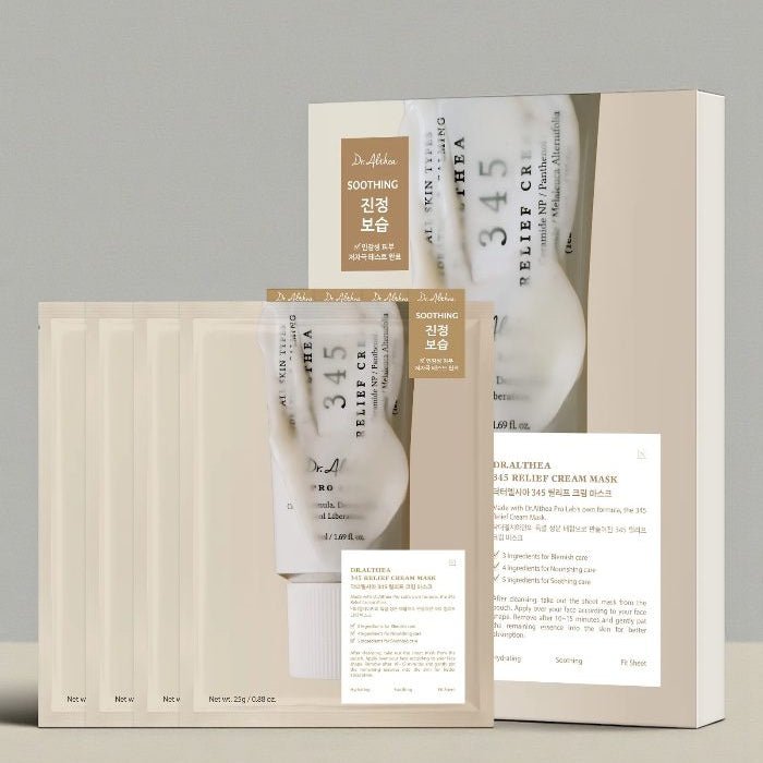 DR. ALTHEA 345 Relief Cream Mask 4Pcs Health & Beauty 2