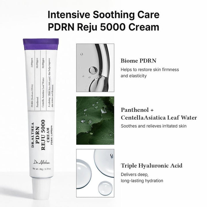 DR. ALTHEA PDRN Reju 5000 Cream 20g Lotion & Cream 4