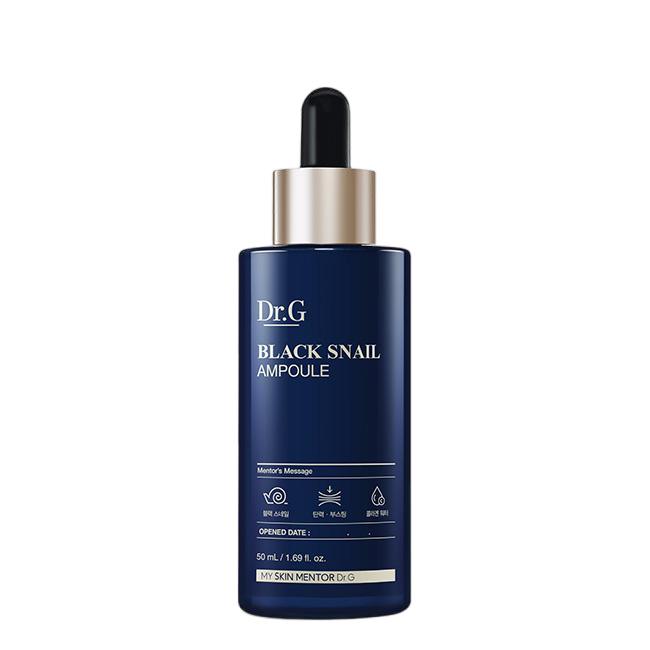 [Dr.G] Black Snail Retinol Ampoule 50ml 50ml, Ampoule, Black, Brightening, Dr.G, honey, niacinamide, pigmentation, sensitive, shea, Shea Butter, skincare, Snail, SKIN CARE, Treatments, Serum & Essence