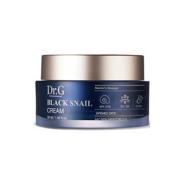 [Dr.G] Black Snail Cream 50ml 50ml, Black, Centella, centella asiatica, Cream, Dr.G, niacinamide, skincare, Snail, MAKEUP, Face, Contour & Highlighter