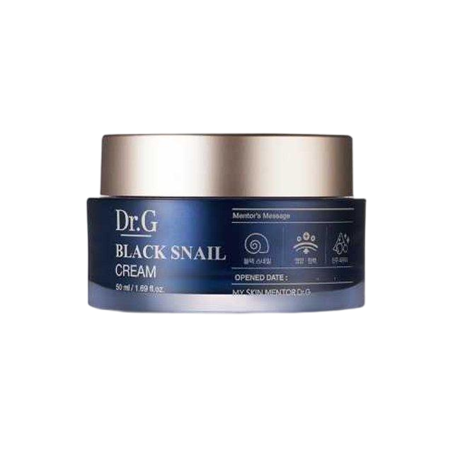 [Dr.G] Black Snail Cream 50ml 50ml, Black, Centella, centella asiatica, Cream, Dr.G, niacinamide, skincare, Snail, MAKEUP, Face, Contour & Highlighter