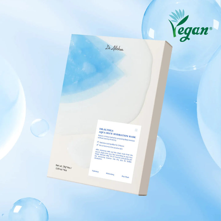 DR.ALTHEA Aqua Blue Hydration Mask 4Pcs Health & Beauty