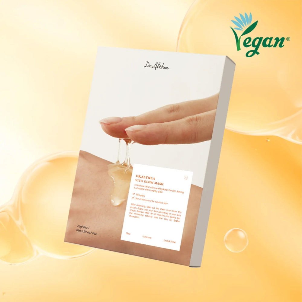 DR.ALTHEA Vita Glow Mask 4Pcs Health & Beauty