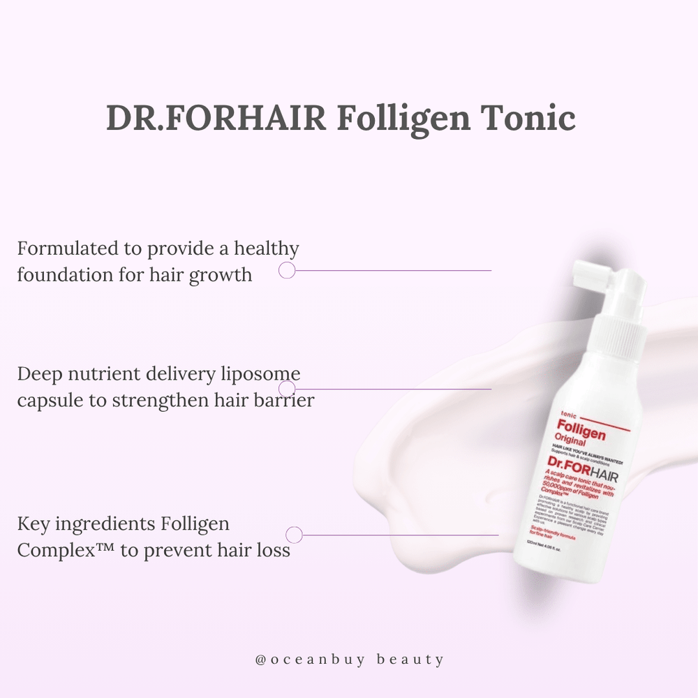 DR.FORHAIR Folligen Tonic 120ml Hair Oil & Serum 2
