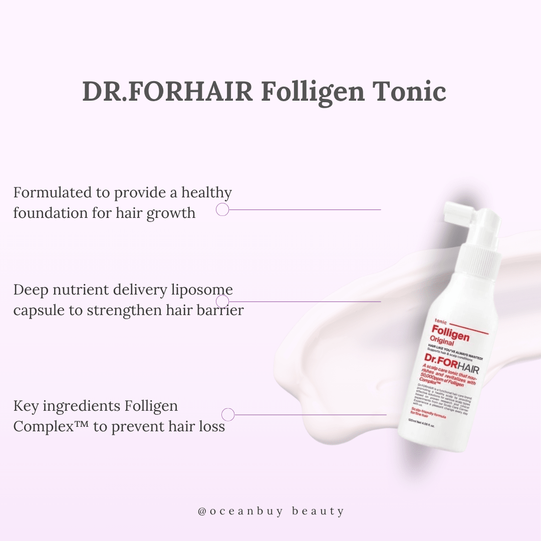 DR.FORHAIR Folligen Tonic 120ml Hair Oil & Serum 2