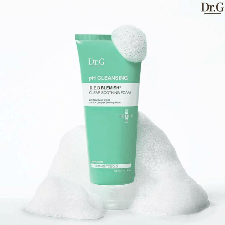 Dr.G R.E.D Blemish Clear Soothing Foam 150ml Health & Beauty oceanbuy beauty markham toronto free ship USA asian korean skincare