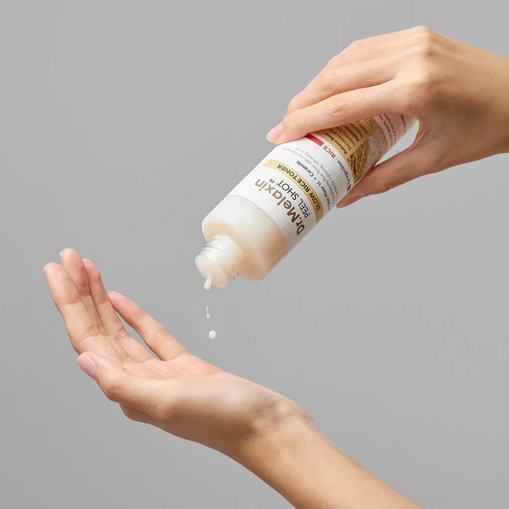 Dr.Melaxin Peel Shot Glow White Rice Toner Gentle Exfoliating 200ml