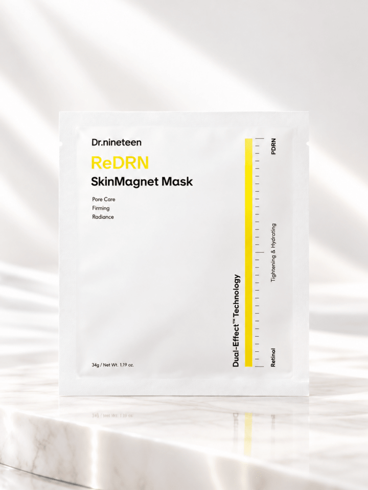 Dr.nineteen ReDRN Skin Magnet Mask PDRN Retinol Peptides 4Pcs/Box Mask 2