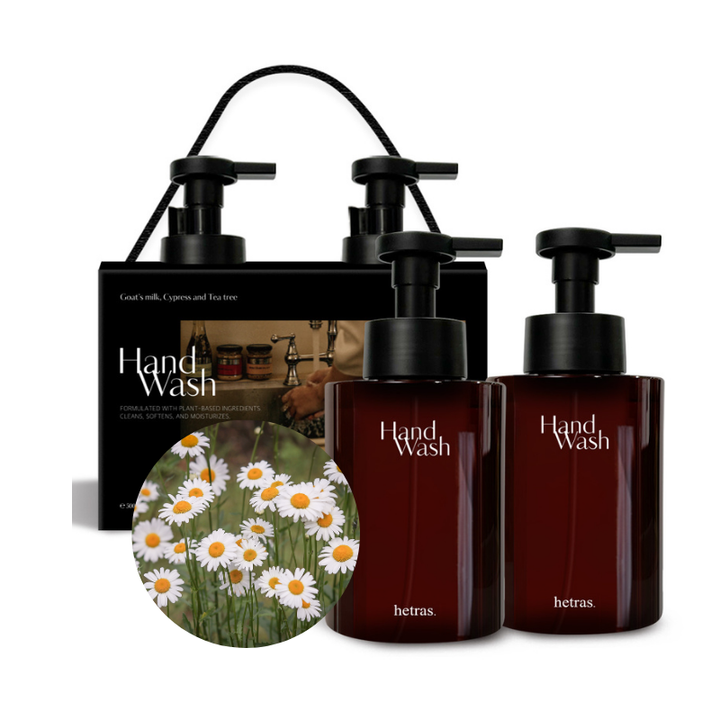 hetras Perfumed Bubble Hand Wash Hotel Wood 515ml x 2