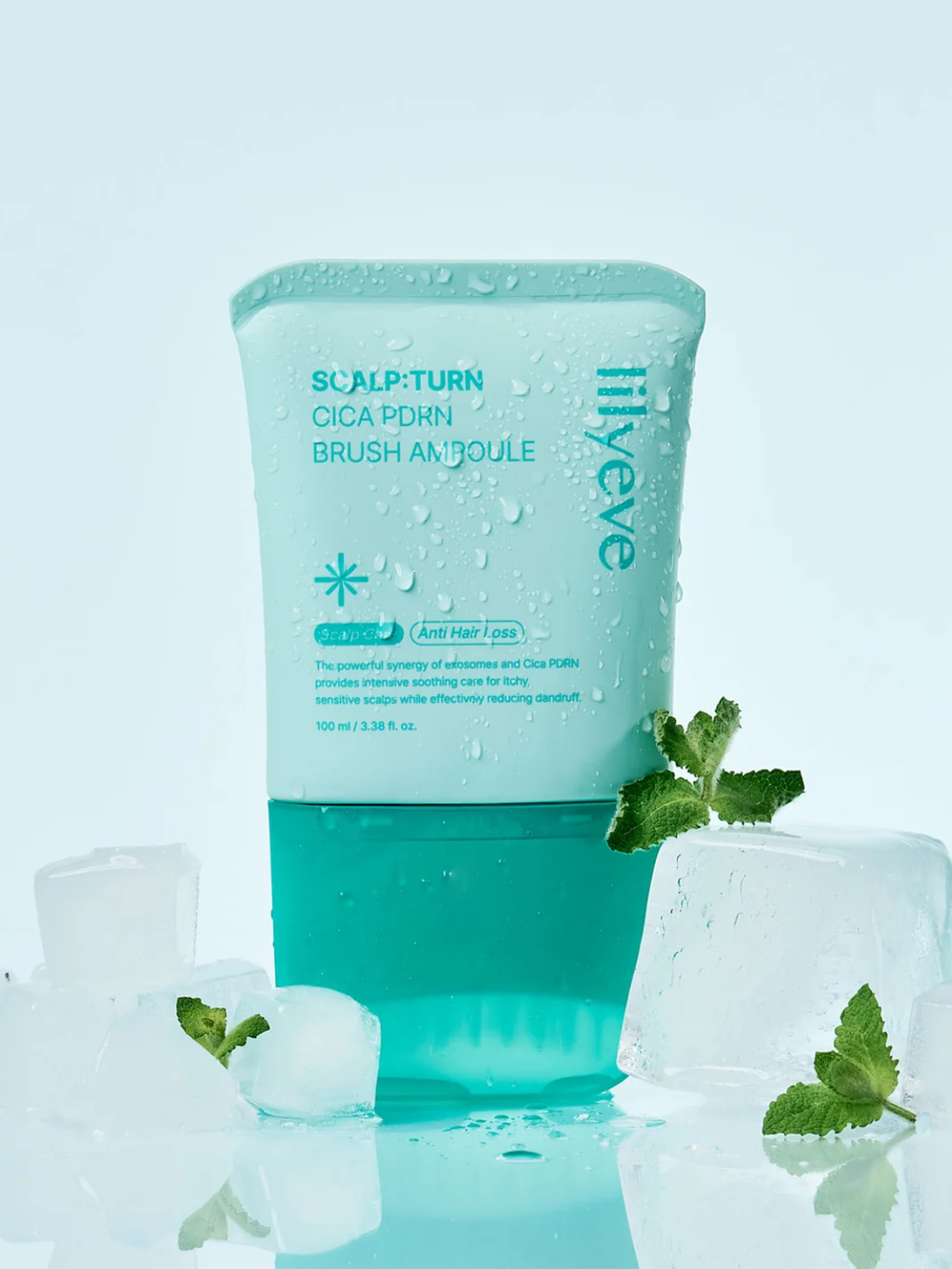 Lilyeve Scalp:Turn Cica PDRN Brush Ampoule 100ml SKIN CARE, Treatments, Serum & Essence