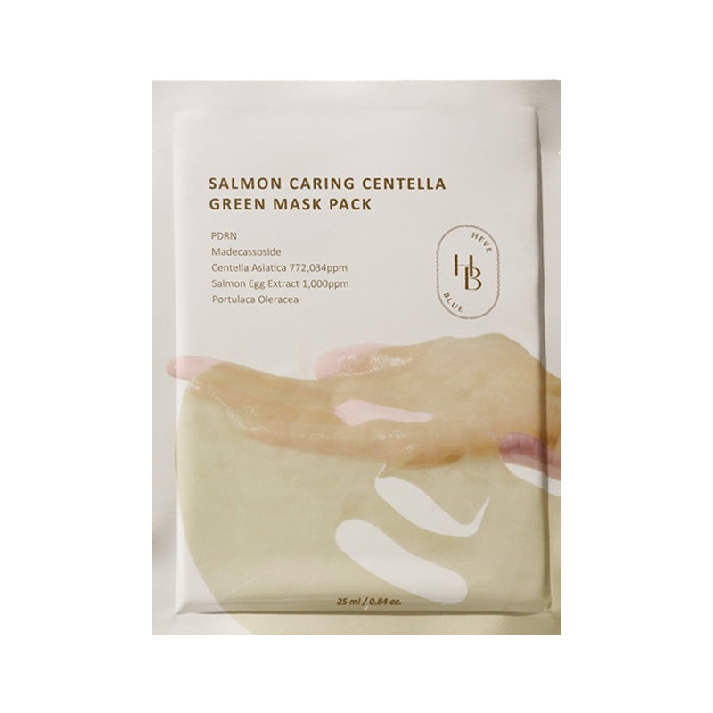 HEVEBLUE Salmon Caring Centella Mask 25ml - 1 PC