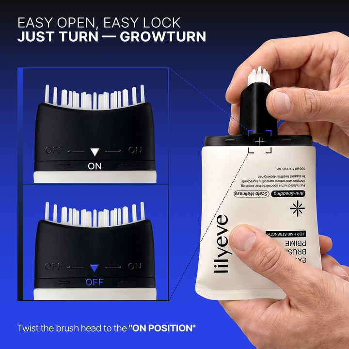 Lilyeve Grow:Turn Exosome Brush Ampoule Prime 100ml SKIN CARE, Treatments, Serum & Essence