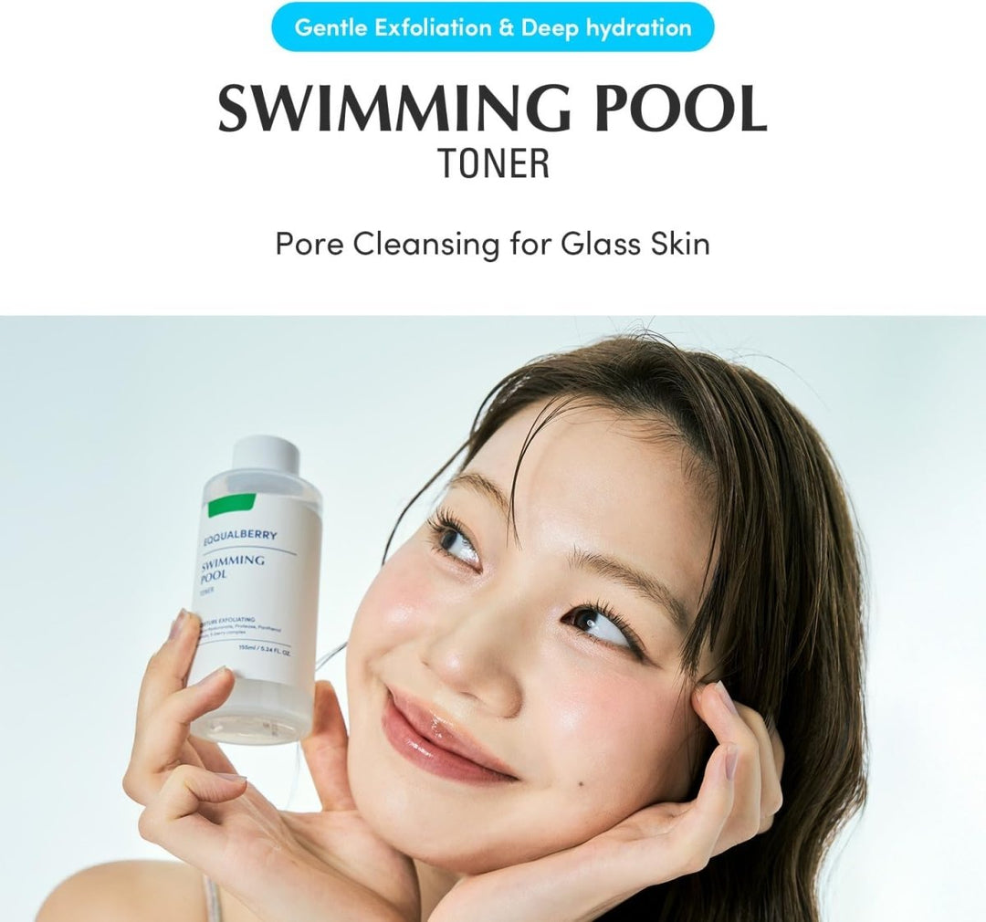 EQQUALBERRY Daily Peeling Swimming Pool Toner 155ml Health & Beauty 3