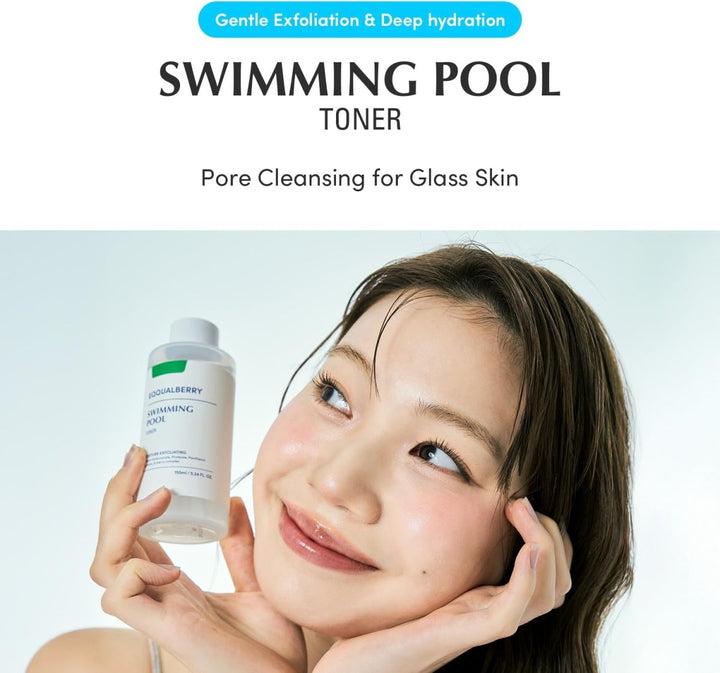 EQQUALBERRY Daily Peeling Swimming Pool Toner 155ml Health & Beauty 3