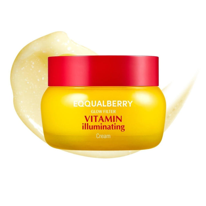 EQQUALBERRY Vitamin Illuminating Cream 50ml Gel Moisturizer 1