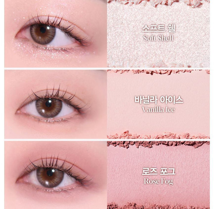 ESPOIR Real Eye Palette All New 7.5g - #02 Softy Rosy