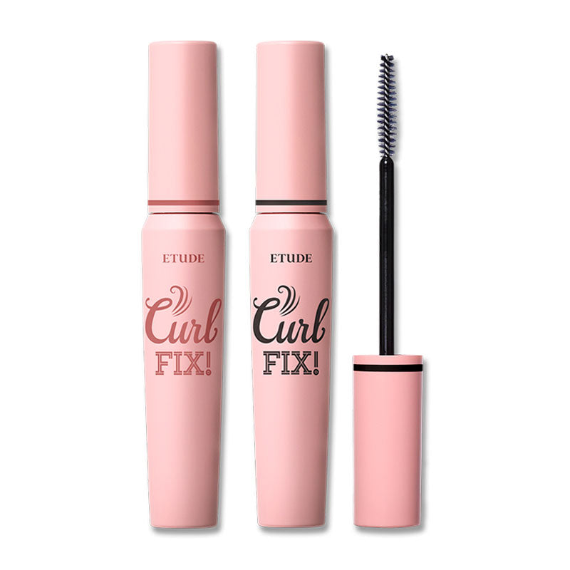 Etude House Curl Fix Mascara Long-Lasting Lash Curling 8g MAKEUP, Eyes, Mascara, Korean mascara, Lash curling, Smudge-proof, Long-lasting mascara, Etude House, Volume lashes, Detail mascara