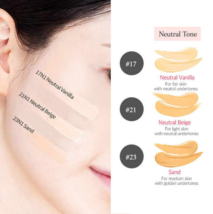 Etude House Double Lasting Cushion Matte - Cica Soothing Coverage MAKEUP, Face, BB Cream & Cushion, K-Beauty Cushion, Matte Foundation, Cica Soothing Coverage, Panthenol Skincare, Calamine Redness Relief, Korean Base Makeup, Long-Lasting Matte