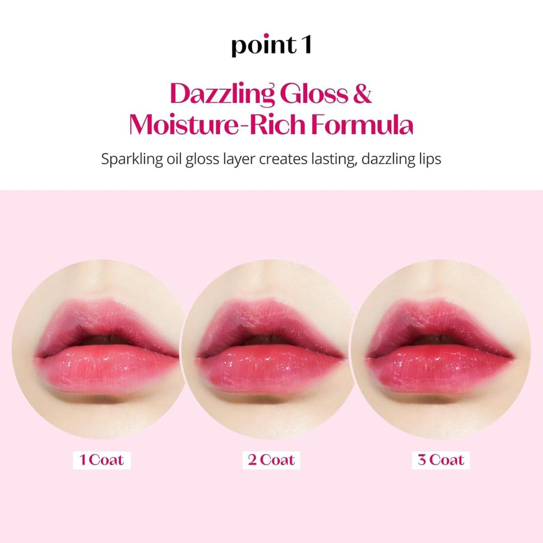 ETUDE HOUSE Dear Darling Oil Tint 4.2g - 5 Color to Choose Health & Beauty oceanbuy beauty markham toronto free ship USA asian korean skincare
