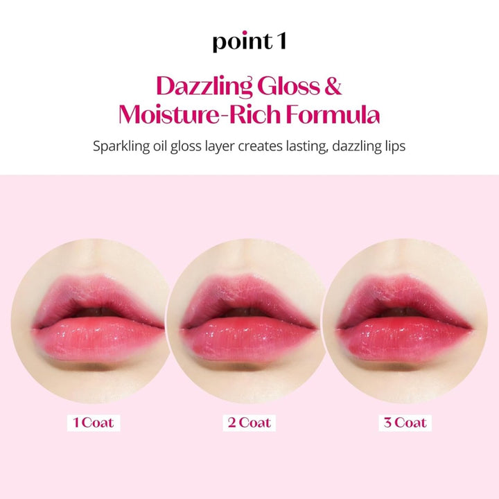 ETUDE HOUSE Dear Darling Oil Tint 4.2g - 5 Color to Choose Health & Beauty oceanbuy beauty markham toronto free ship USA asian korean skincare