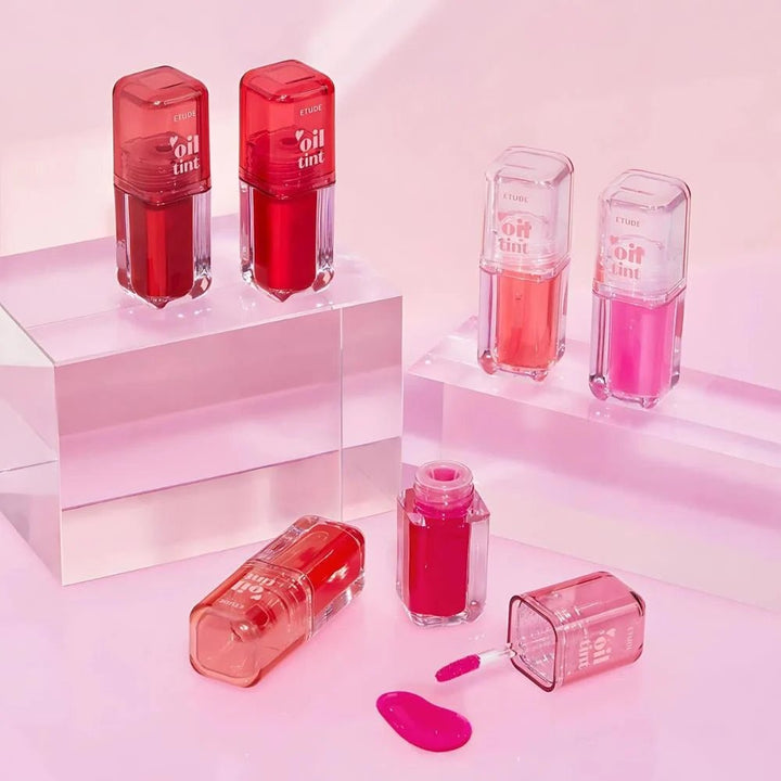 ETUDE HOUSE Dear Darling Oil Tint 4.2g - 5 Color to Choose Health & Beauty oceanbuy beauty markham toronto free ship USA asian korean skincare