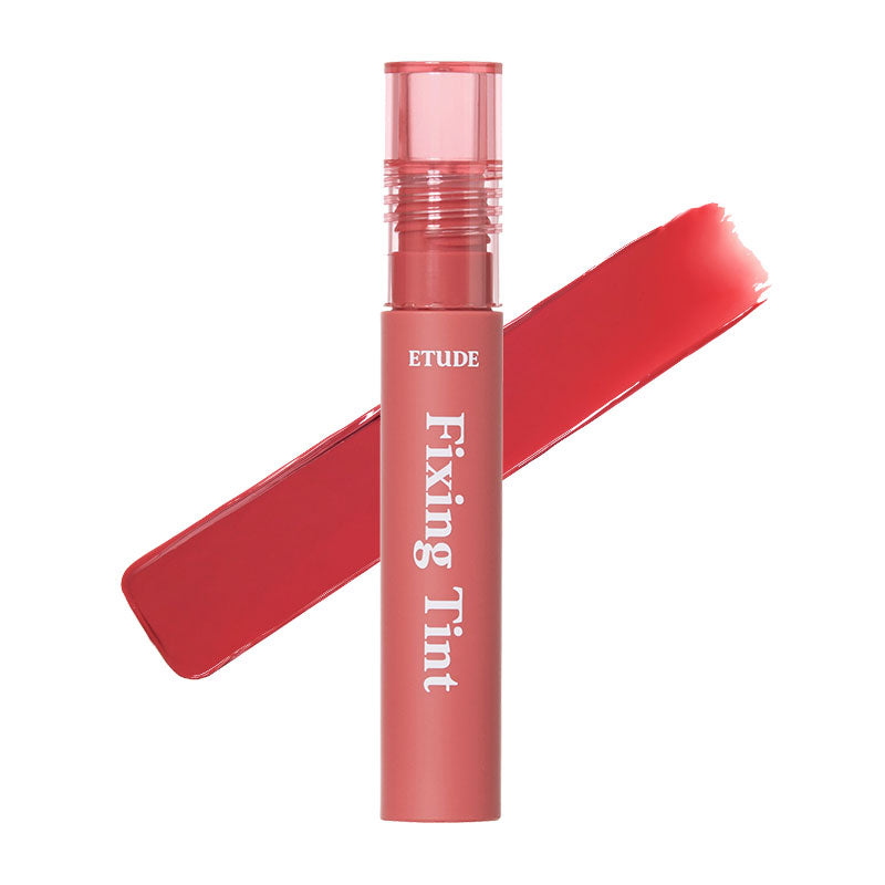 Etude House Fixing Tint Matte Hydrating Lip Tint 4g MAKEUP, Lips, Lip Tint, K-Beauty Lip Tint, Matte Lip Makeup, Hydrating Lip Stain, Long-lasting Tint, Etude House, Velvet Finish, Vegan Lip Product