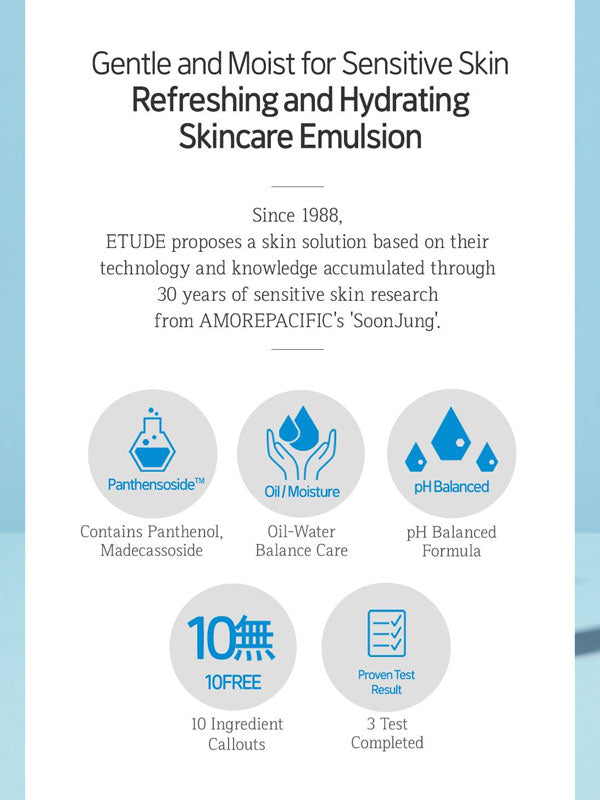 Etude House Soonjung Moist Emulsion 130ml