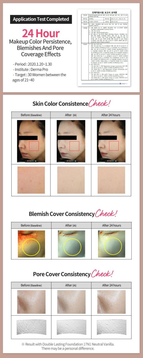 Etude House Double Lasting Foundation 30ml Base Makeup 21