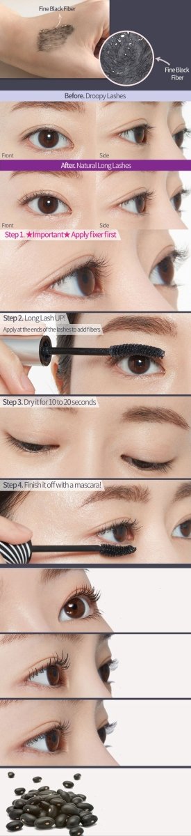 Etude House Dr Mascara Fixer Super Long Lash 6g Eye Makeup 3