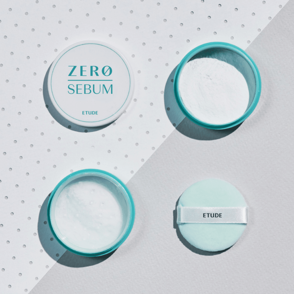 ETUDE House Zero Sebum Drying Powder Setting Powder & Spray 1