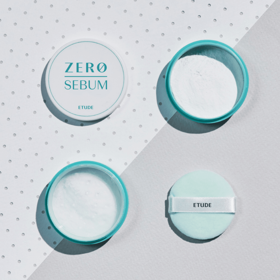 ETUDE House Zero Sebum Drying Powder Setting Powder & Spray 1