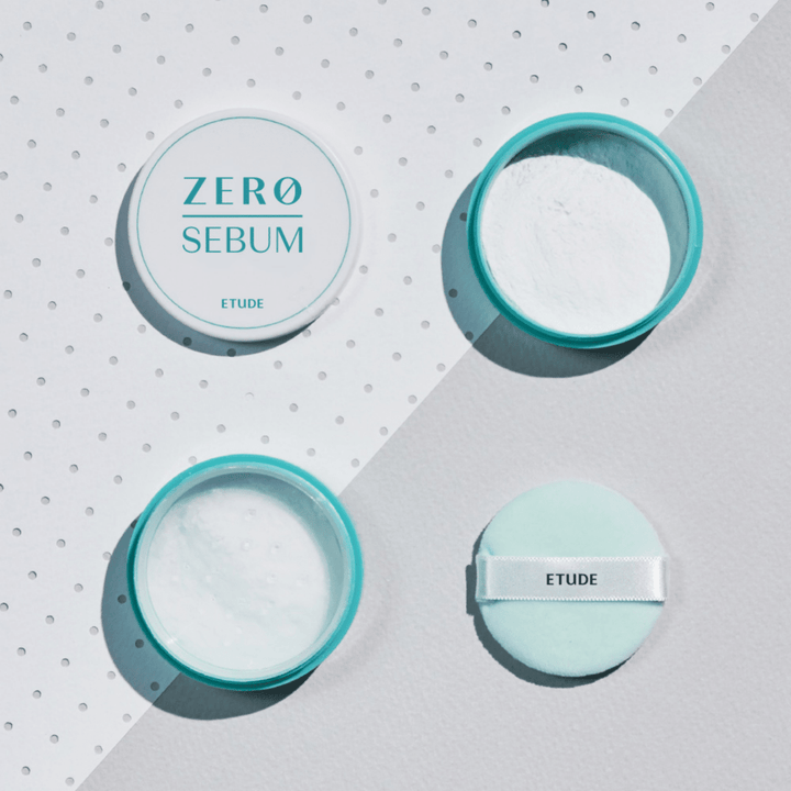 ETUDE House Zero Sebum Drying Powder Setting Powder & Spray 1