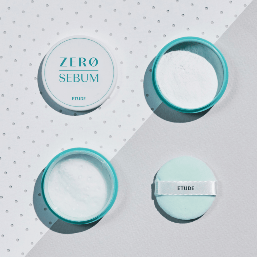 ETUDE House Zero Sebum Drying Powder Setting Powder & Spray 1