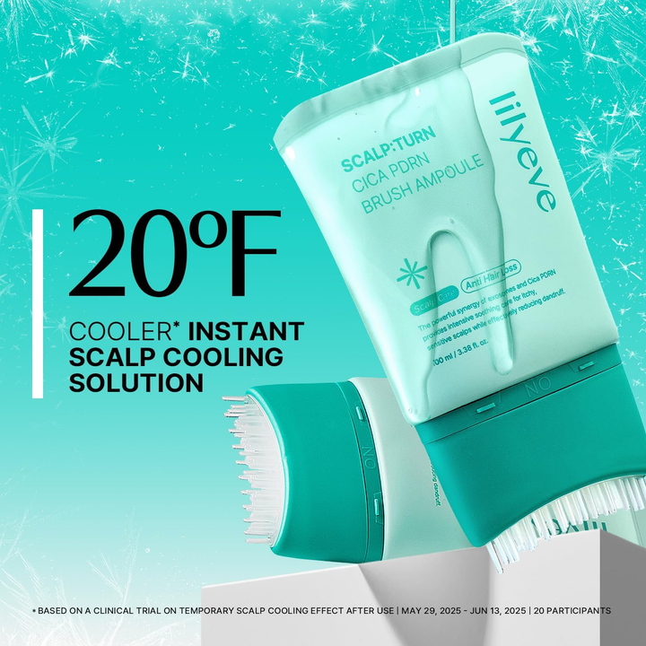 Lilyeve Scalp:Turn Cica PDRN Brush Ampoule 100ml SKIN CARE, Treatments, Serum & Essence
