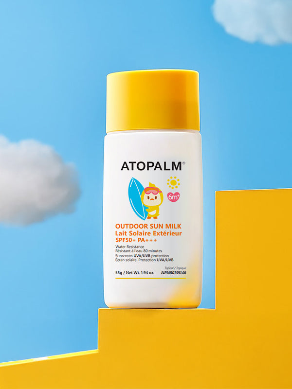 Atopalm Outdoor Sun Milk SPF50 PA Mineral Sunscreen 55g