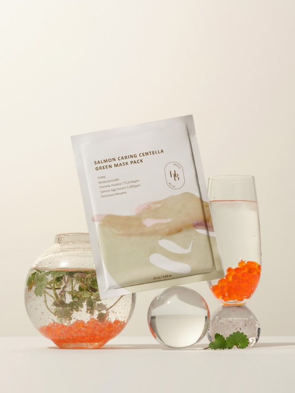 HEVEBLUE Salmon Caring Centella Mask 25ml - 1 PC
