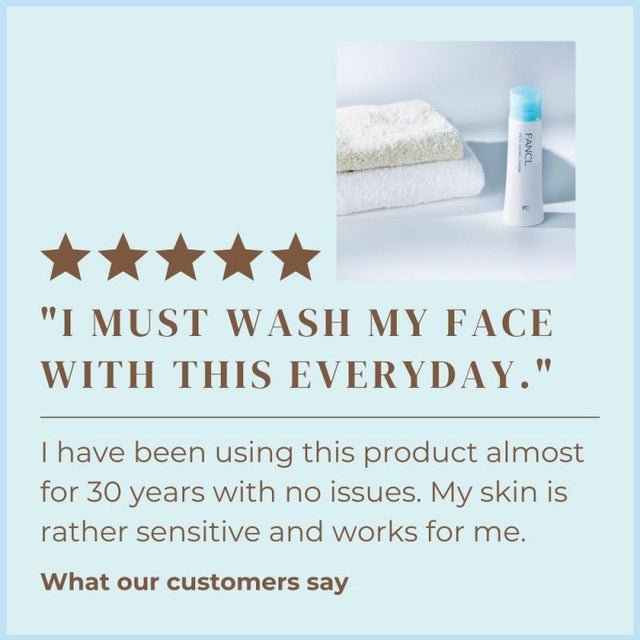 FANCL Facial Cleanser Foam Washing 150ml 3